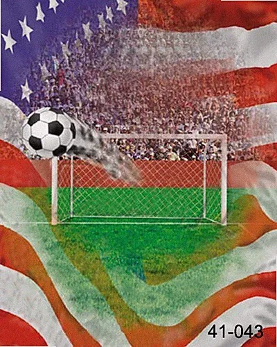 10*20 Ft Muslin 100% Airbrush Painted Soccer Photo Backdrop Background 41-043