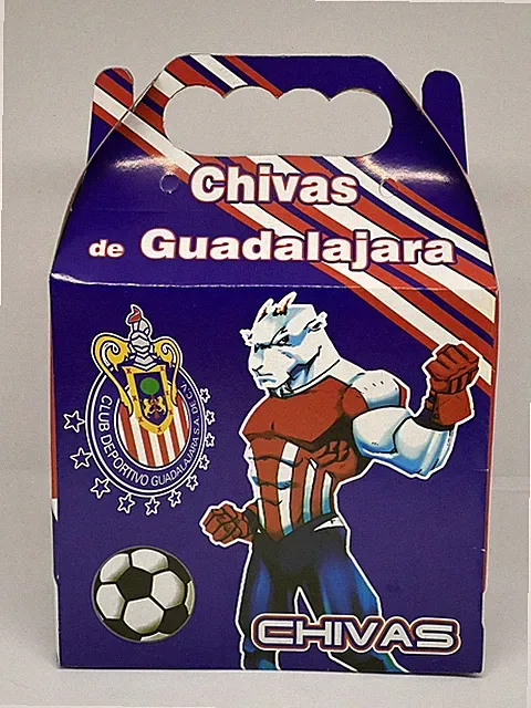 10 ct. Pack - Soccer Chivas del Guadalajara Candy Boxes / Paquete con 10 Cajas