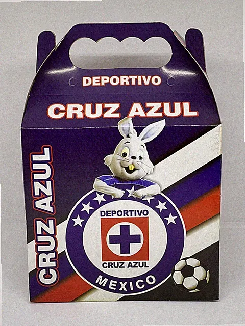 10 ct. Pack - Soccer Cruz Azul Candy Boxes / Paquete con 10 Cajas