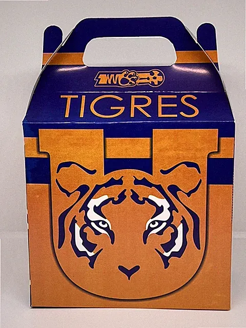 10 ct. Pack - Soccer Tigres Candy Boxes / Paquete con 10 Cajas