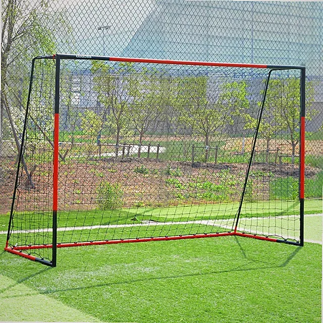 10'x6.6' Soccer Goal, Steel Frame Goal,Heavy Duty Metal Soccer Goals