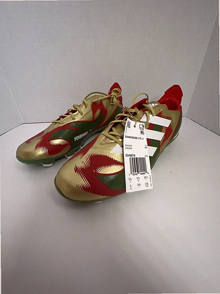$100 Mens Size 6 | Womens 7 Adidas Nino Game Mode Firm Ground FG Cleats GW6874