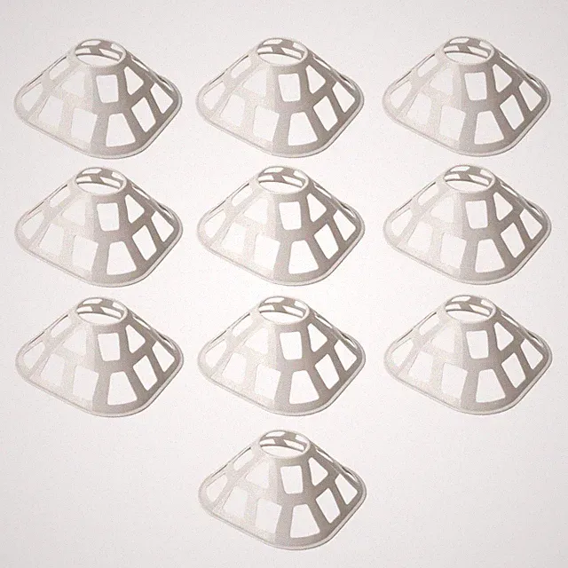 10x Soccer Disc Cones Football Training Cones Outdoor School Field Marker Cones
