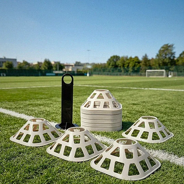 10x Soccer Disc Cones Football Training Cones Versatile Indoor Reusable Agility