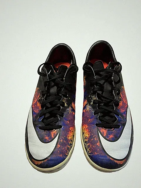 11 Nike Mercurial Victory V CR7 INDOOR Soccer Shoe Cleats Galaxy 684875-018 sz 8
