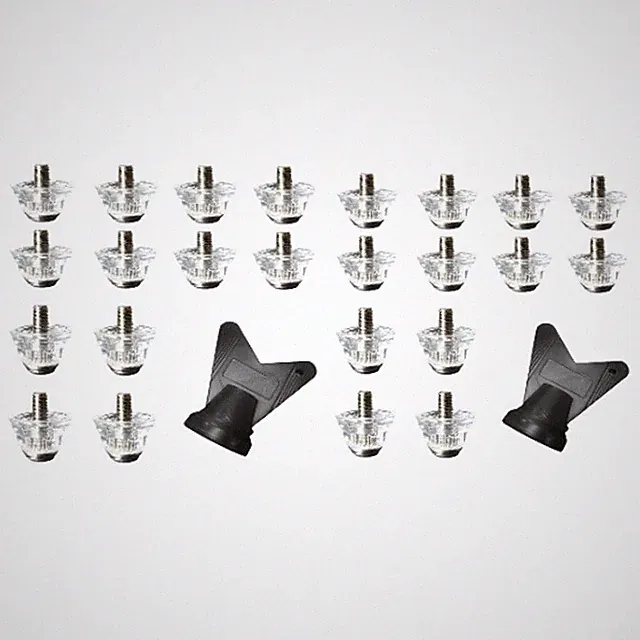 12 Pieces Football Boot Soccer Shoe Spikes Turf with Wrench Professional