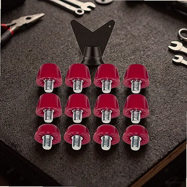 12 Pieces Replacement Cleats with Wrench Detachable Soccer Cleat Cleats
