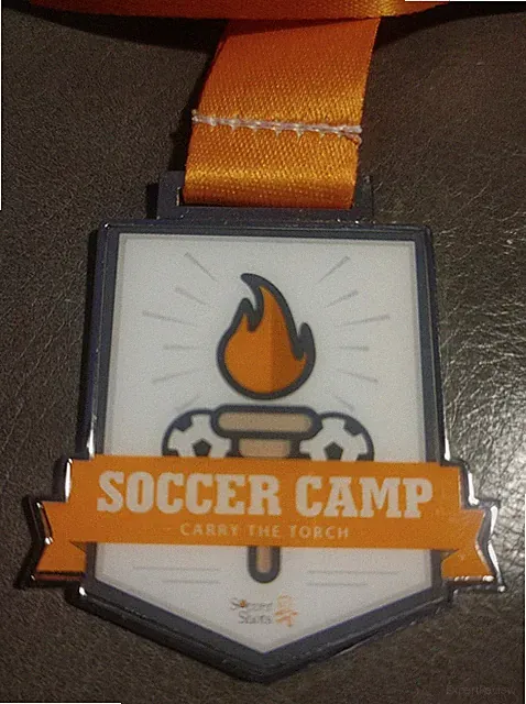 12 X Medals Team Soccer Camp Metal 12 Pcs per Order