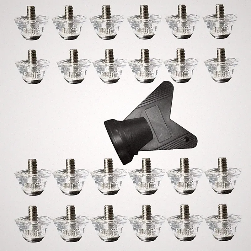 12Pcs Aluminum Football Stud Soccer Cleats Screw Cleat Football Stud Enduring