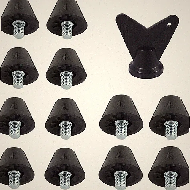 12pcs Replacement Football Cleat for studs for Men Women with 5mm Thread and