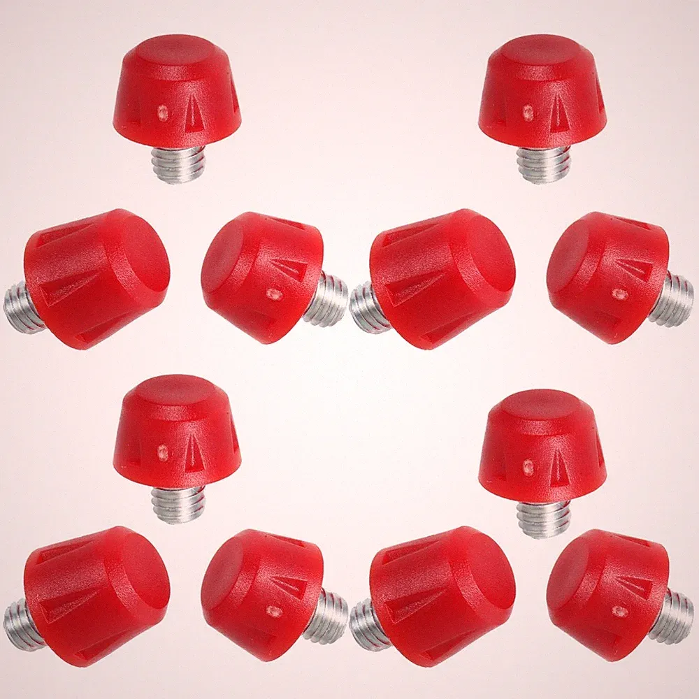12pcs Rubber Studs for Soccer Cleats: Nonslip Soccer Boot Spikes Screws