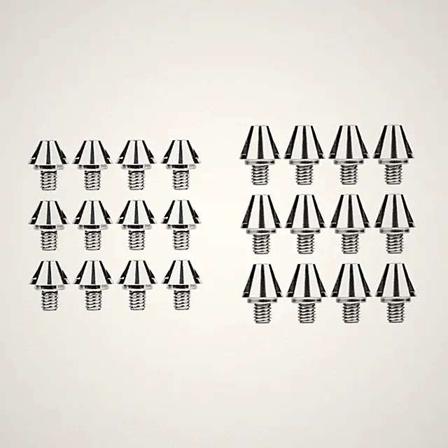 12Pcs Soccer Shoe Spikes Football Boot Spikes Non Slip Screw in M6 Strength