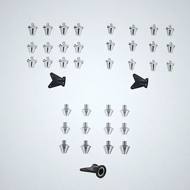 12x Football Boot Studs Replace Parts Easy Installation Screw in Stable Rugby