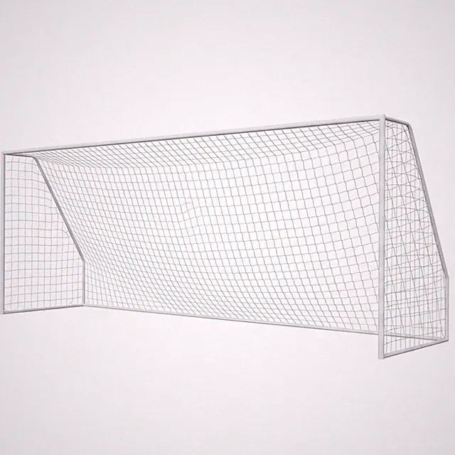 18 X 7FT Powder Coated Steel Soccer Goal Stable Sports Goal for Family Team Game