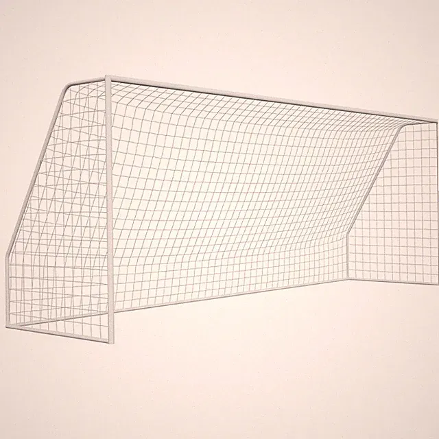18x7FT Rustproof Powder Coated Soccer Goal Heavy Duty Frame Outdoor Sports Goal