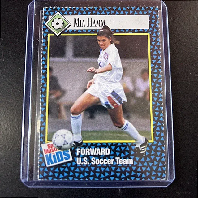 1992 Sports Illustrated For Kids #71 Mia Hamm RC Rookie Card