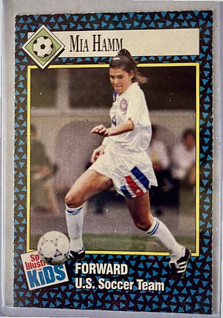 1992 Sports Illustrated for Kids Mia Hamm #71 RC Rookie Card USA Soccer