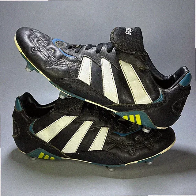1996 Adidas Santiago Cup SG US 11 UK 10.5 Leather Vintage Soccer Cleats