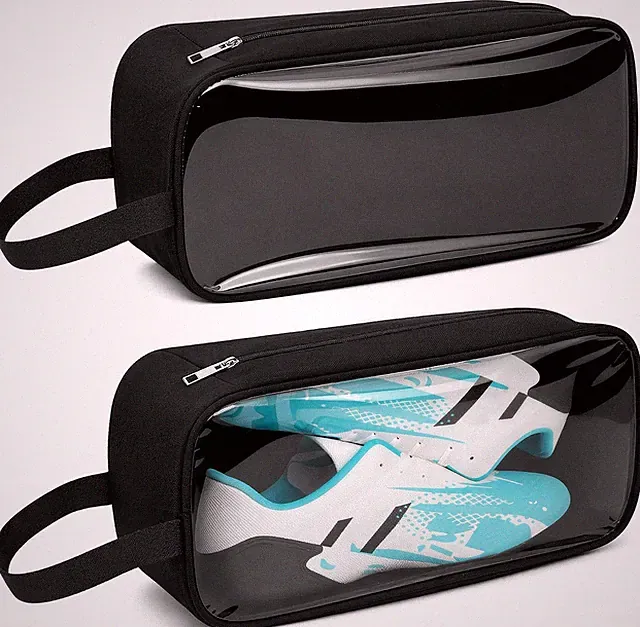 2 Pack Soccer Shoe Carrying Bag, Sports Cleats Storage Bag, Fit up to US Men Siz