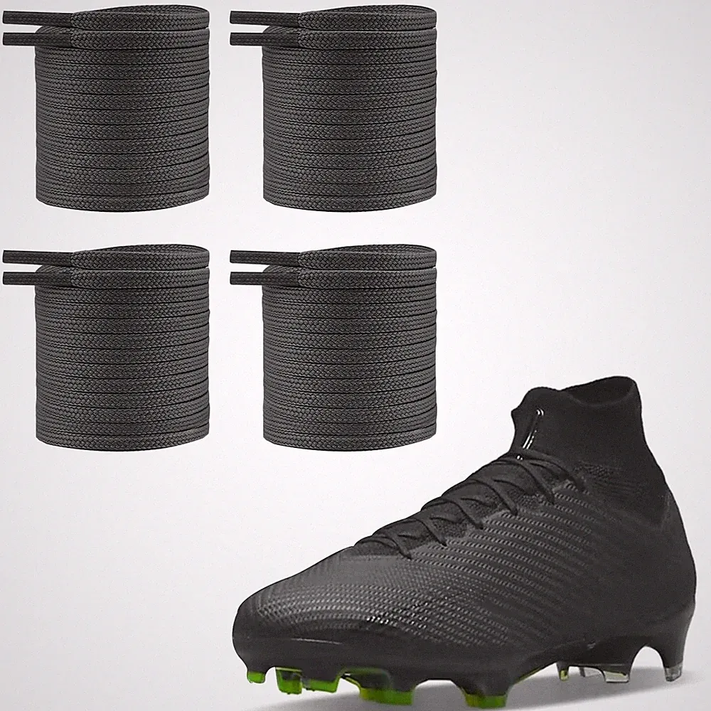2 Pairs 5/32''(4mm) Thin Flat Shoe Laces for Soccer Cleats Sneakers, Shoelace...