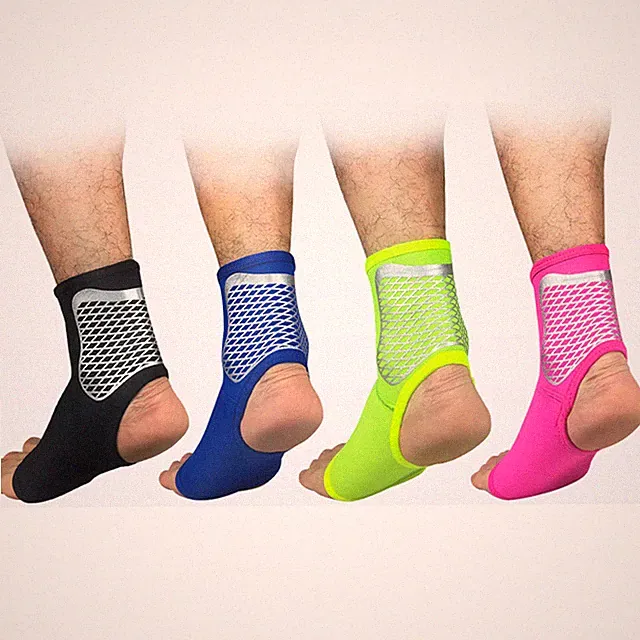2 PCS Sports Ankle Support Foot Brace Guard Basketball Football Protective Gear