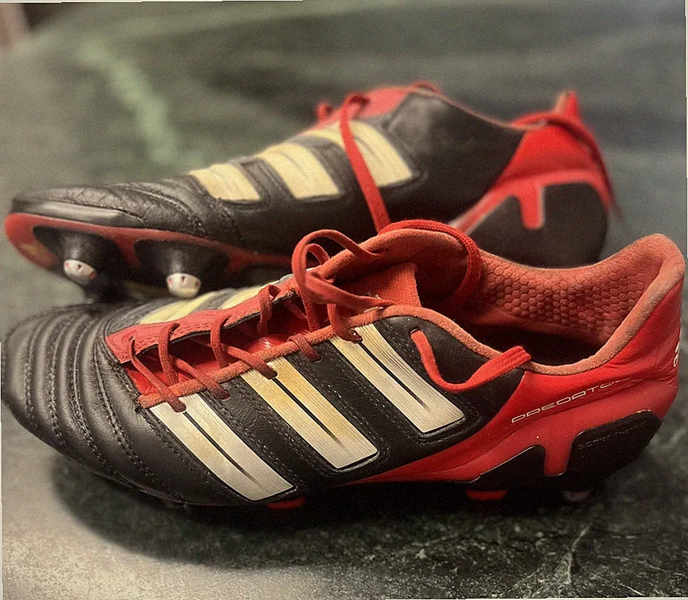 2011 Adidas Predator Traxion TRX SIZE US8.5 vintage soccer cleats football boots