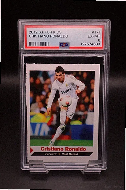 2012 S.I For Kids #171 Cristiano Ronaldo PSA 6