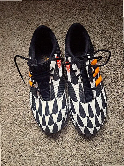 2014 Adidas Sala Freefootball Shoes Indoor Soccer Black & White