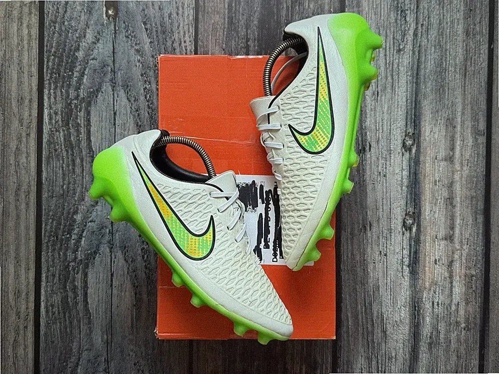 2014 NIKE MAGISTA OPUS FG WHITE SOCCER BOOTS CLEATS US 10