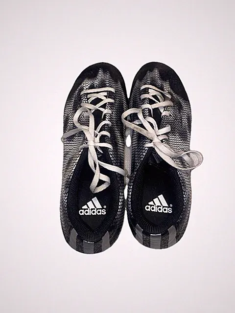 2015 adidas Mens US Size 10 Black Soccer Cleats Shoes Athletic Gear w/ Box!