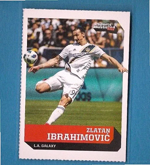 2019 SI Sports Kids ZLATAN IBRAHIMOVIC Rookie Sweden Soccer L.A. Galaxy mls #823