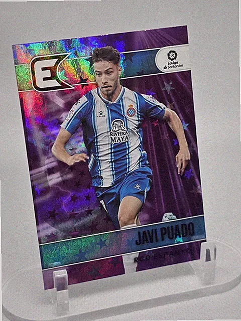 2022-23 Panini Chronicles Essentials Javi Puado Purple Stars RCD Espanyol