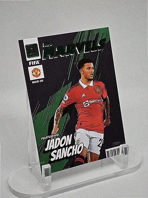 2022-23 Panini Donruss - Net Marvels Jadon Sancho #24 Green