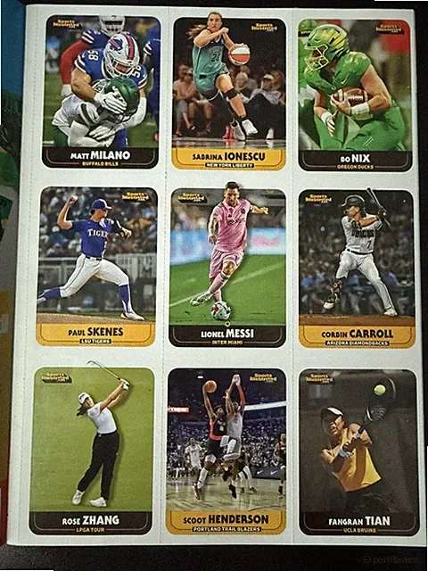2023 Sports Illustrated For Kids Paul Skenes Rose Zhang Lionel Messi Bo Nix rc