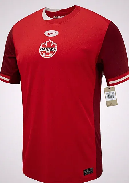 2024/25 Canada Home Jersey Nike Soccer Gold Cup red kit [P35337] MSRP $95