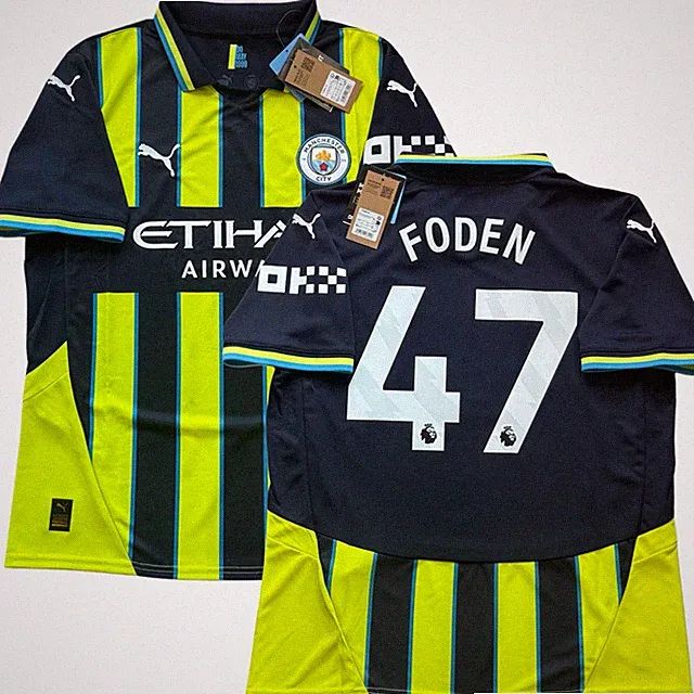 2024/25 Manchester City Away Jersey #47 Foden Large Puma Premier League kit