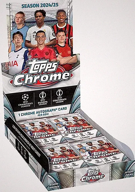2024-25 Topps Chrome UEFA *INSERTS* Pick Your Player- Buy More & Save