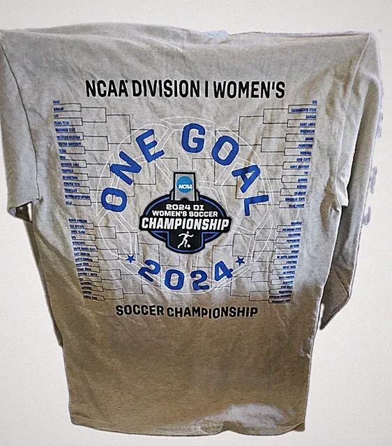 2024 Women's Soccer Championship Ling Sleeve Shirt Size Small