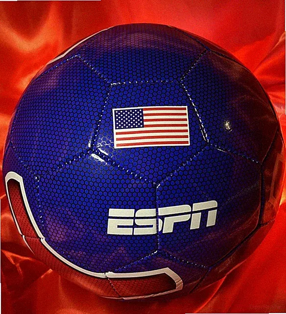 2026🔥ESPN USA🔥Soccer Ball Size 5 - Blue Red White Black for Soccer FIFA