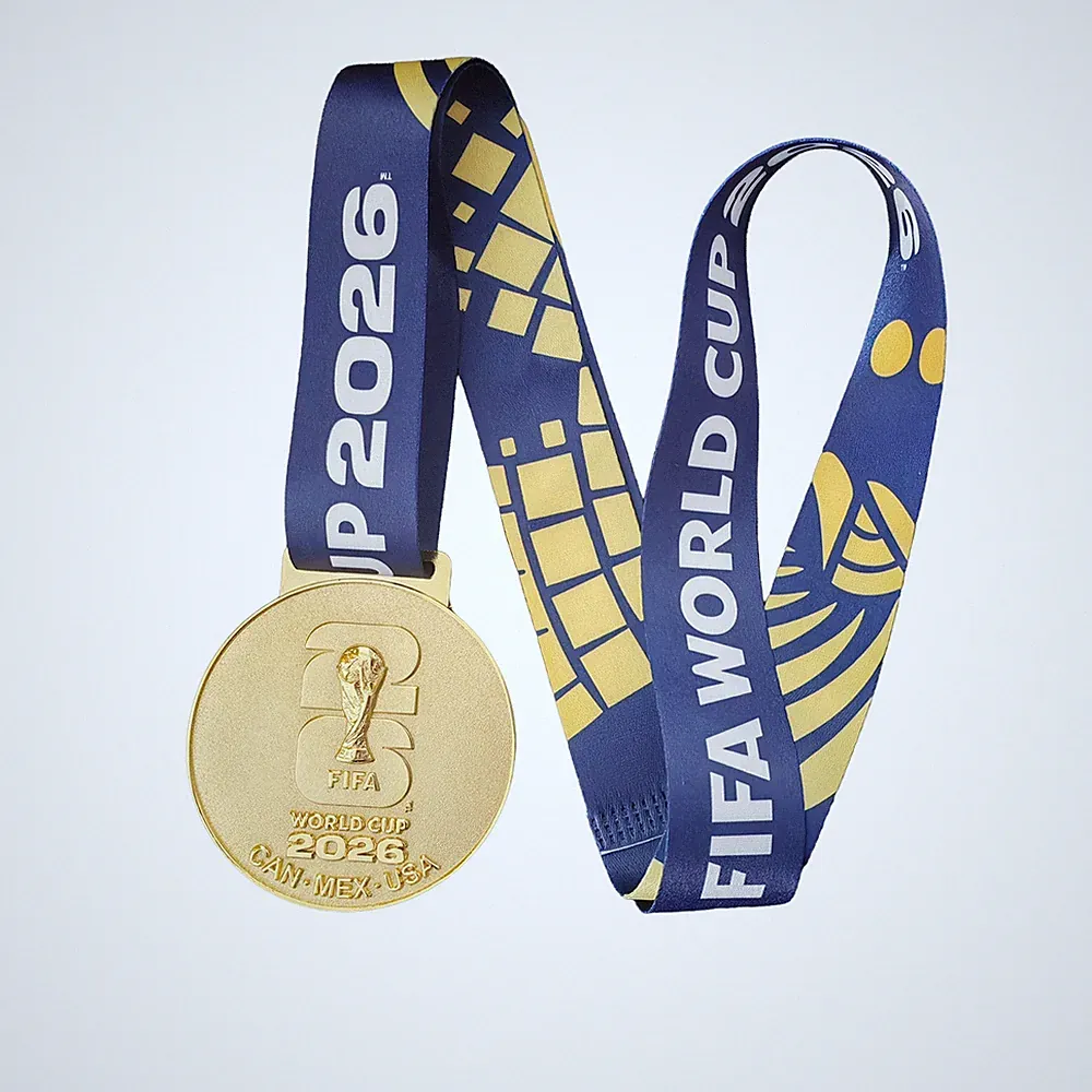 2026 FIFA World Cup Replica Medals Champion 1 Place Soccer Awards Set Gift