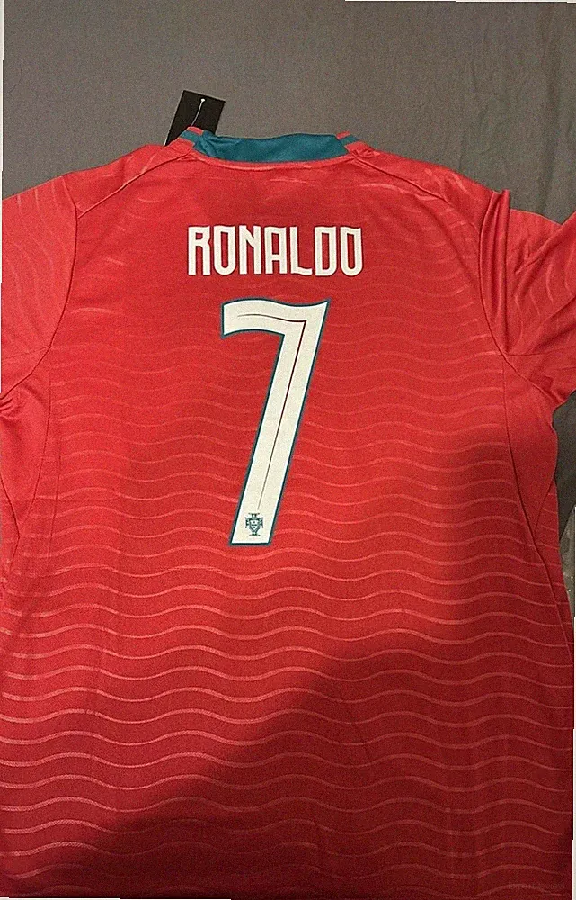 2026 New Adult Portugal Cristiano Ronaldo #7 Home RED Jersey with Shorts