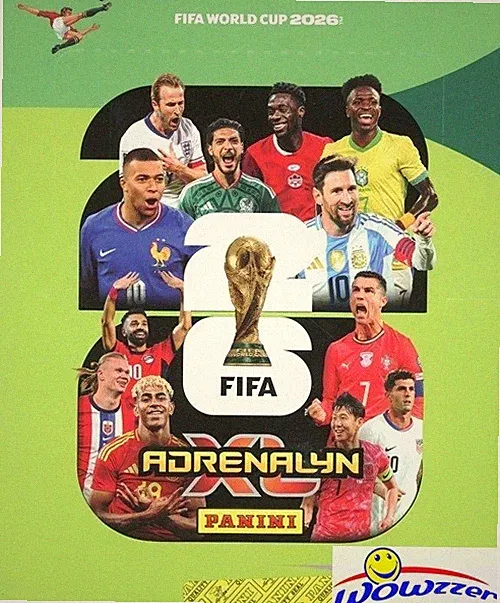 2026 Panini Adrenalyn XL WORLD CUP Soccer MASSIVE JUMBO FAT Pack Box-260 Cards!
