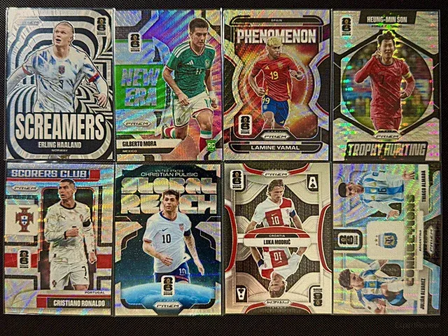 2026 Panini Prizm FIFA World Cup Inserts Phenomenon/Screamers/New Era/ACE & MORE
