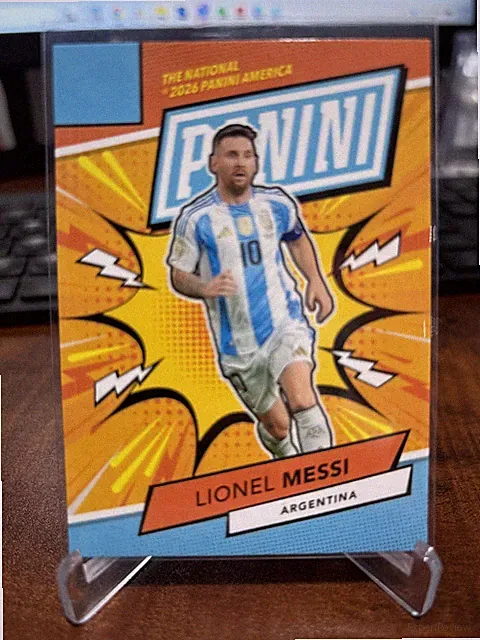 2026 Panini The National Lionel Messi Kids Exclusive