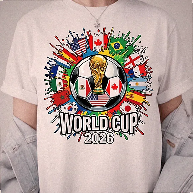 2026 World Cup Shirt USA Canada Mexico Soccer Fans Must Have Football Gift