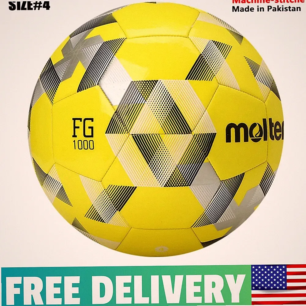 2027 Molten Soccer Balls Standard Size 5 Size 4 High Quality Outdoo - F4D1000-YK