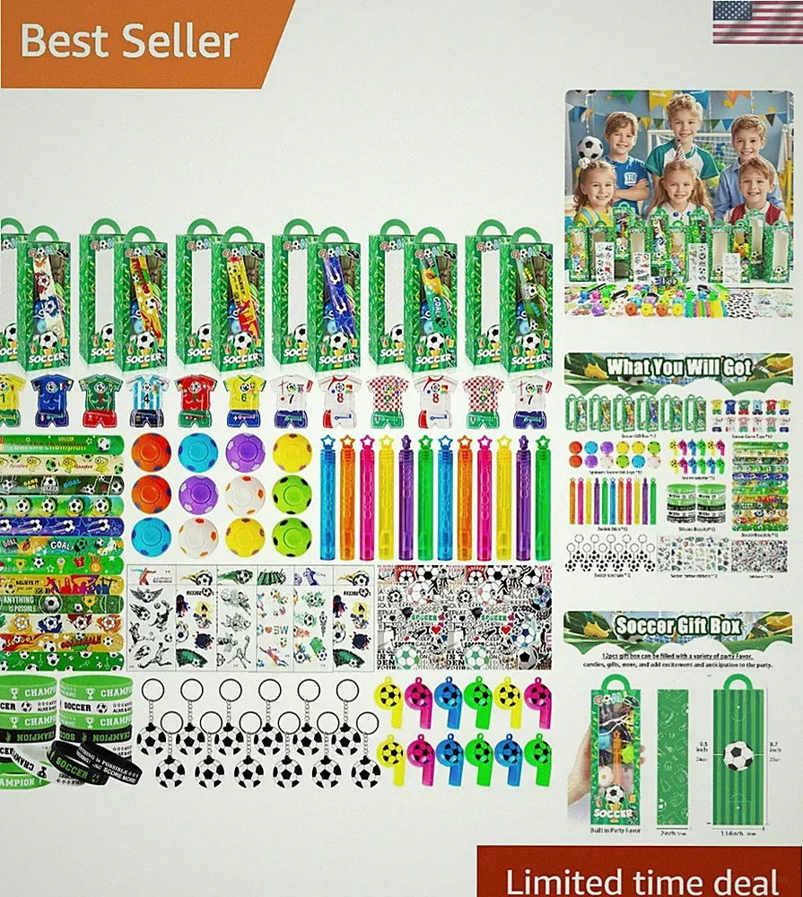 soccer party favors
