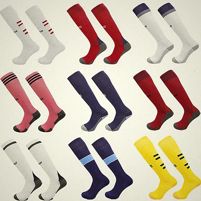 24-25 Season European Football Club Styles Children Adults Soccer Socks Boys Kid