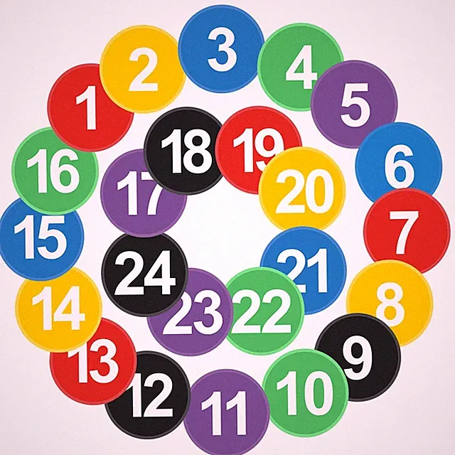 24 Pack Spot Markers Non Slip Rubber Agility Markers Flat Field Cones Floor D...