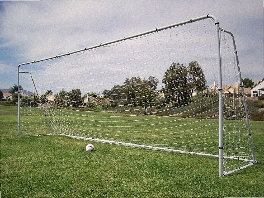 24x8 Ft. Official MLS/FIFA Regulation Size Soccer Goal. 2" Steel Frame(1Net)